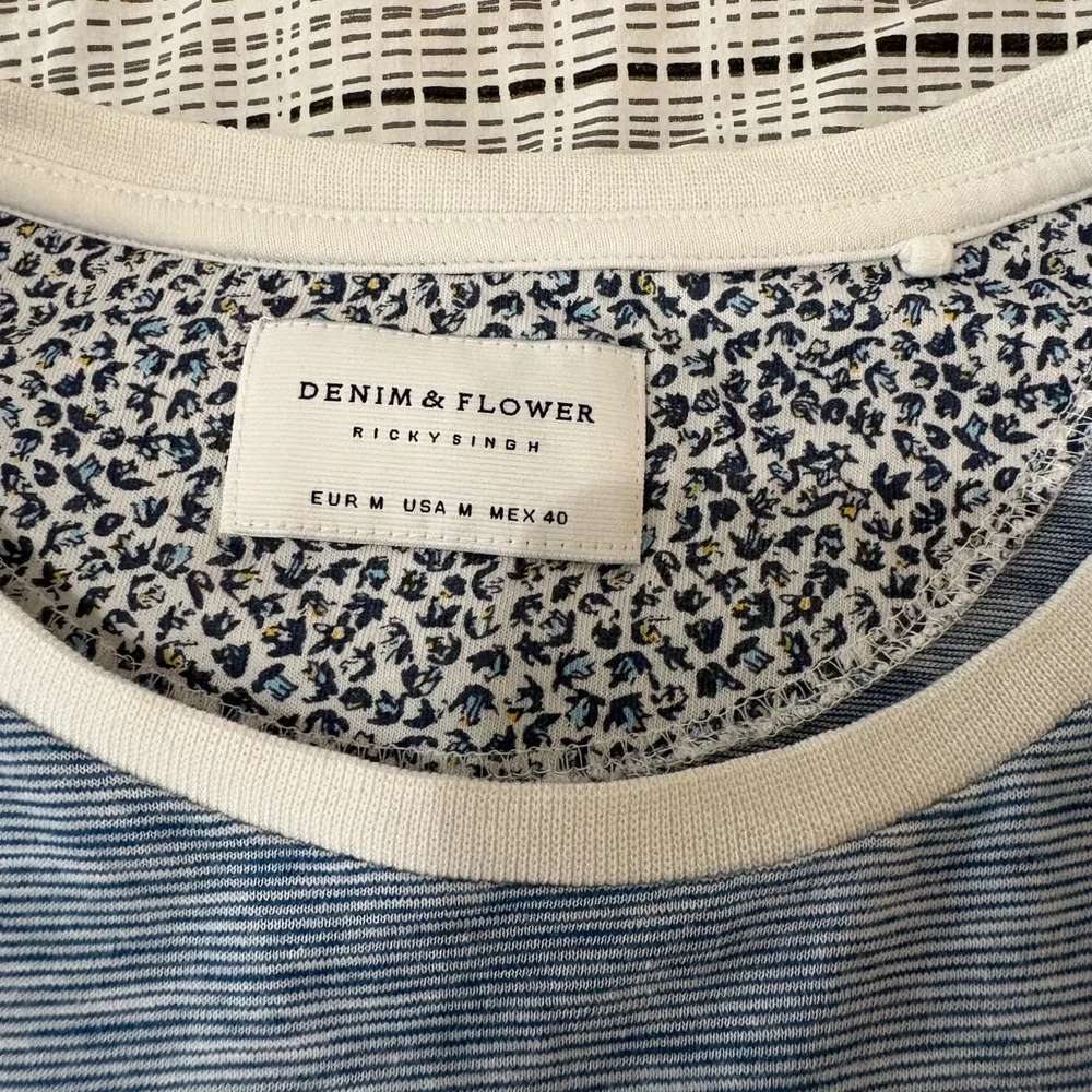 Blue and White Shirt - Picture 3 of 3